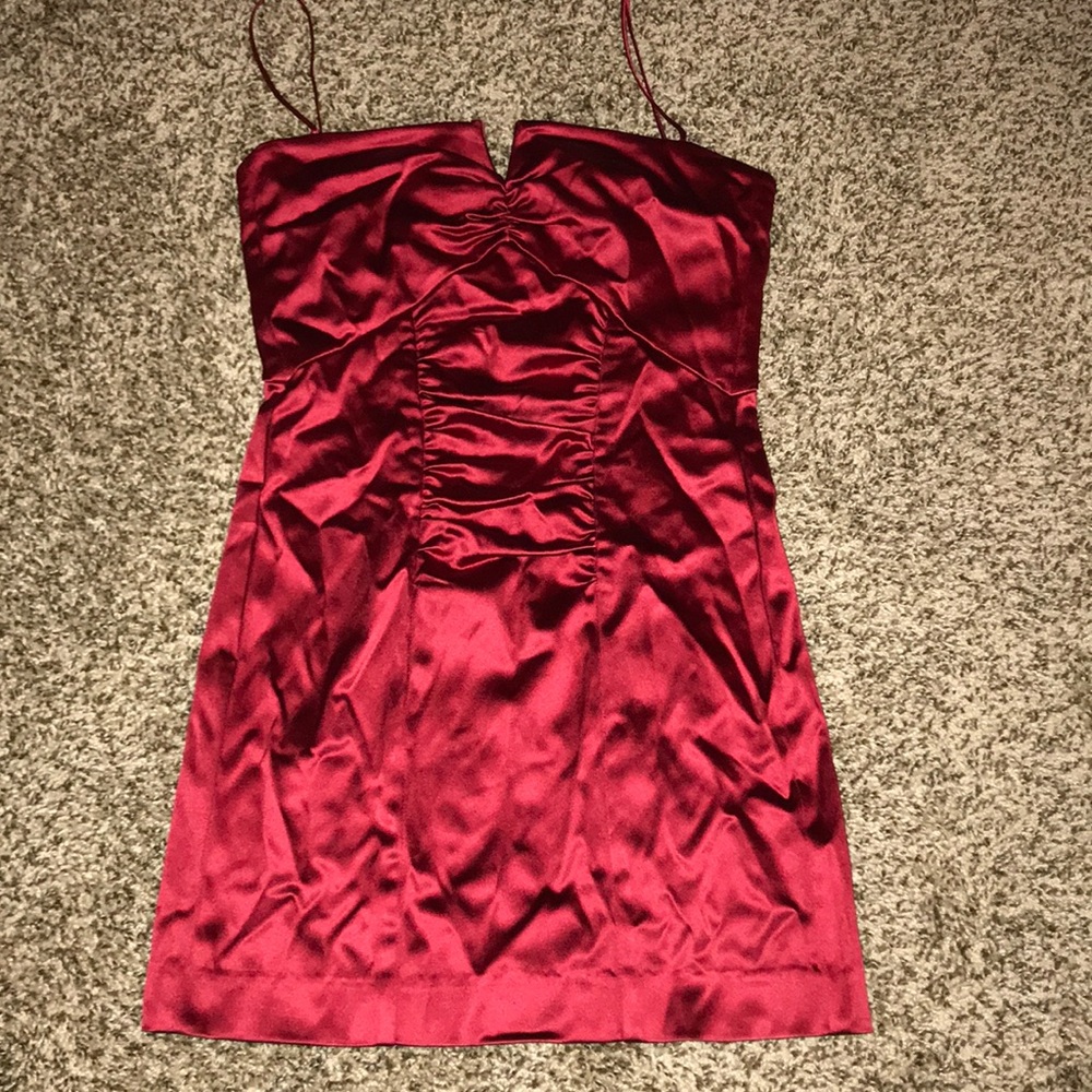 Nicole miller tight red dress